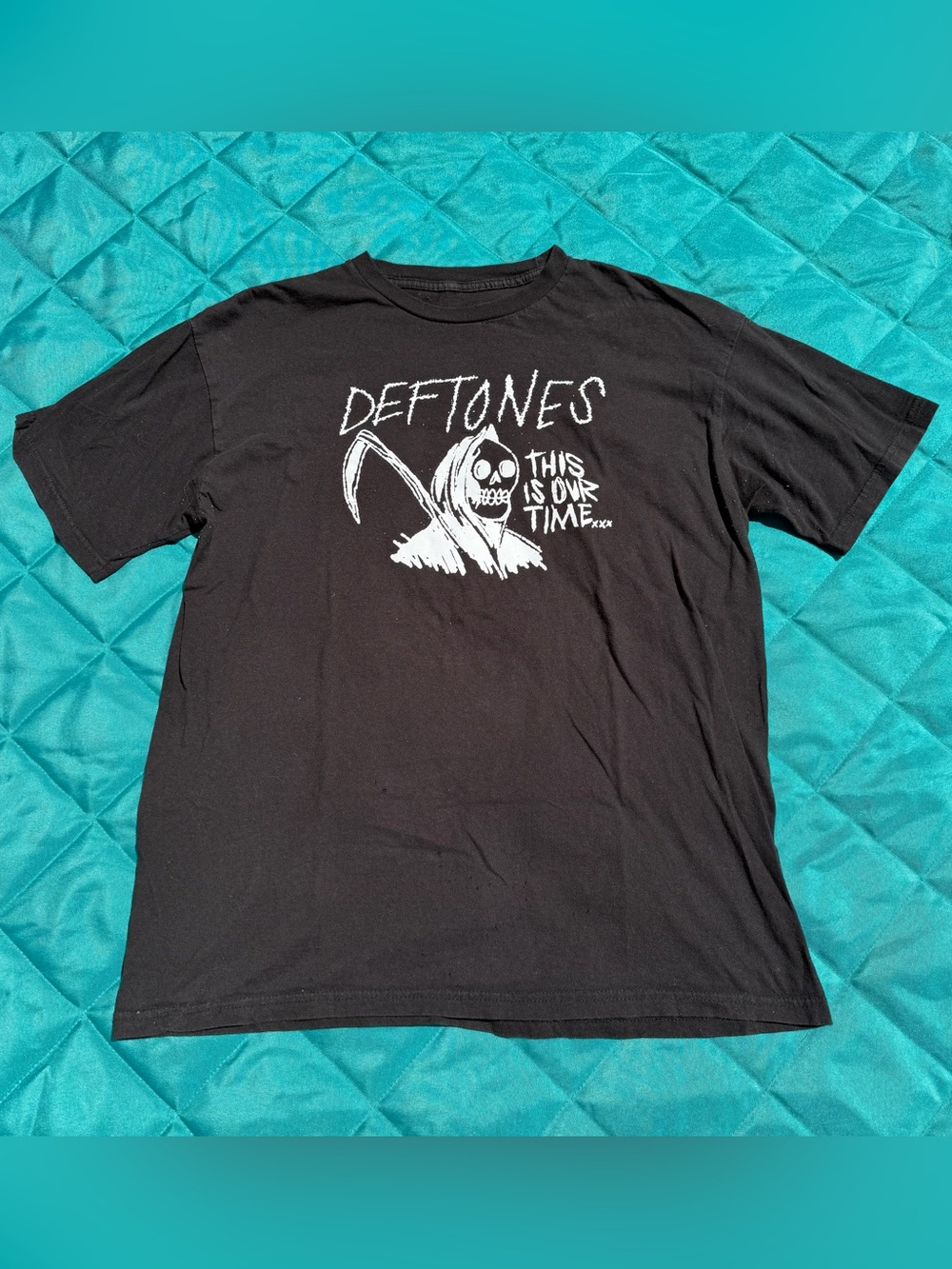 Deftones Grim Reaper Black Band T-Shirt